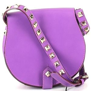 Rebecca Minkoff Studed Purple Crossbody Bag